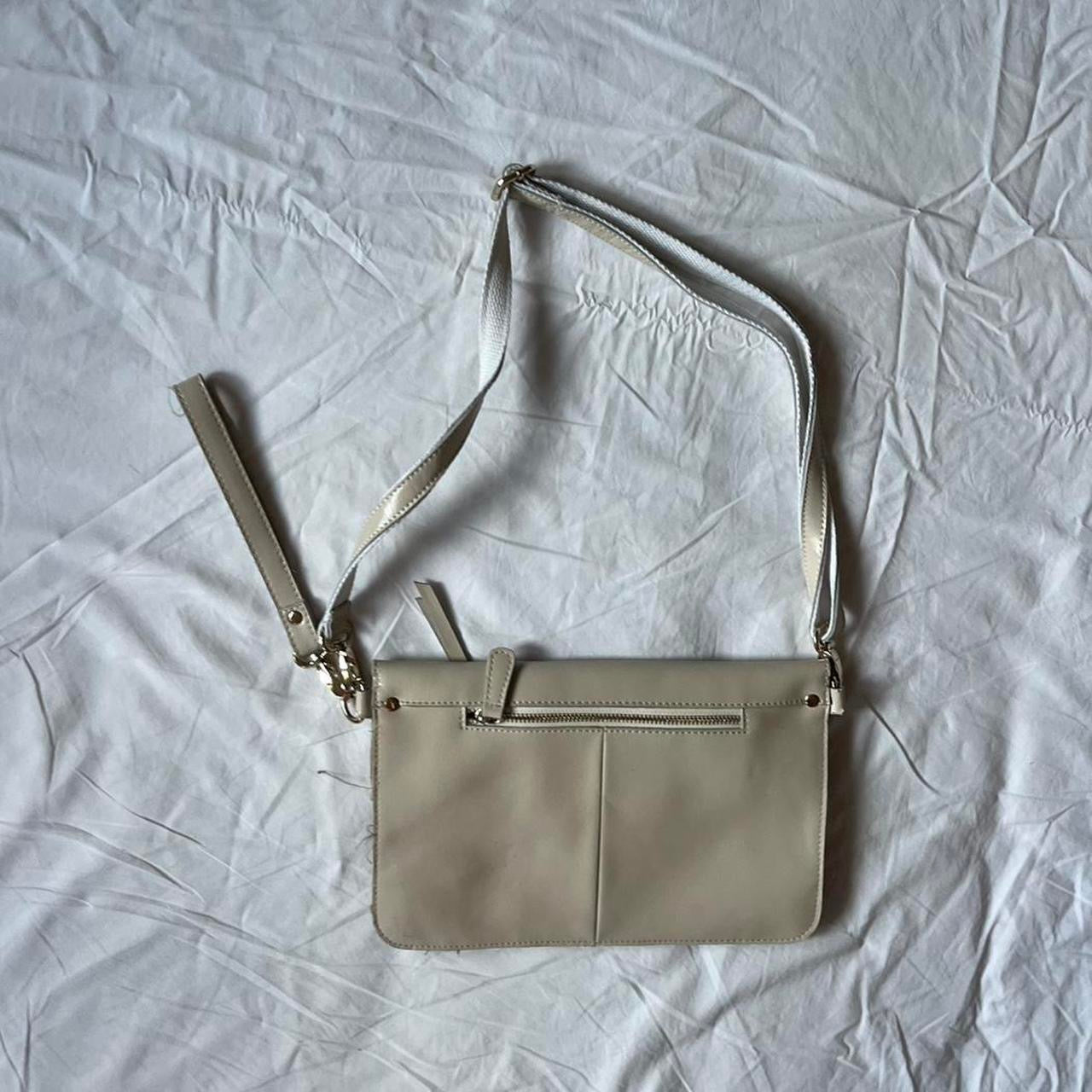 vintage moto style crossbody bag