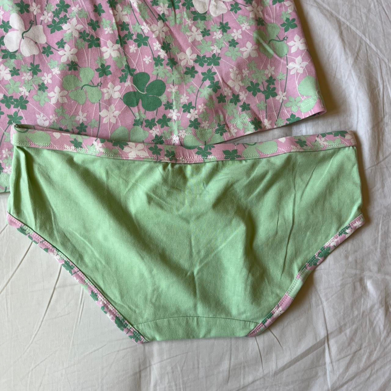 2000s fairycore matching cami underwear set