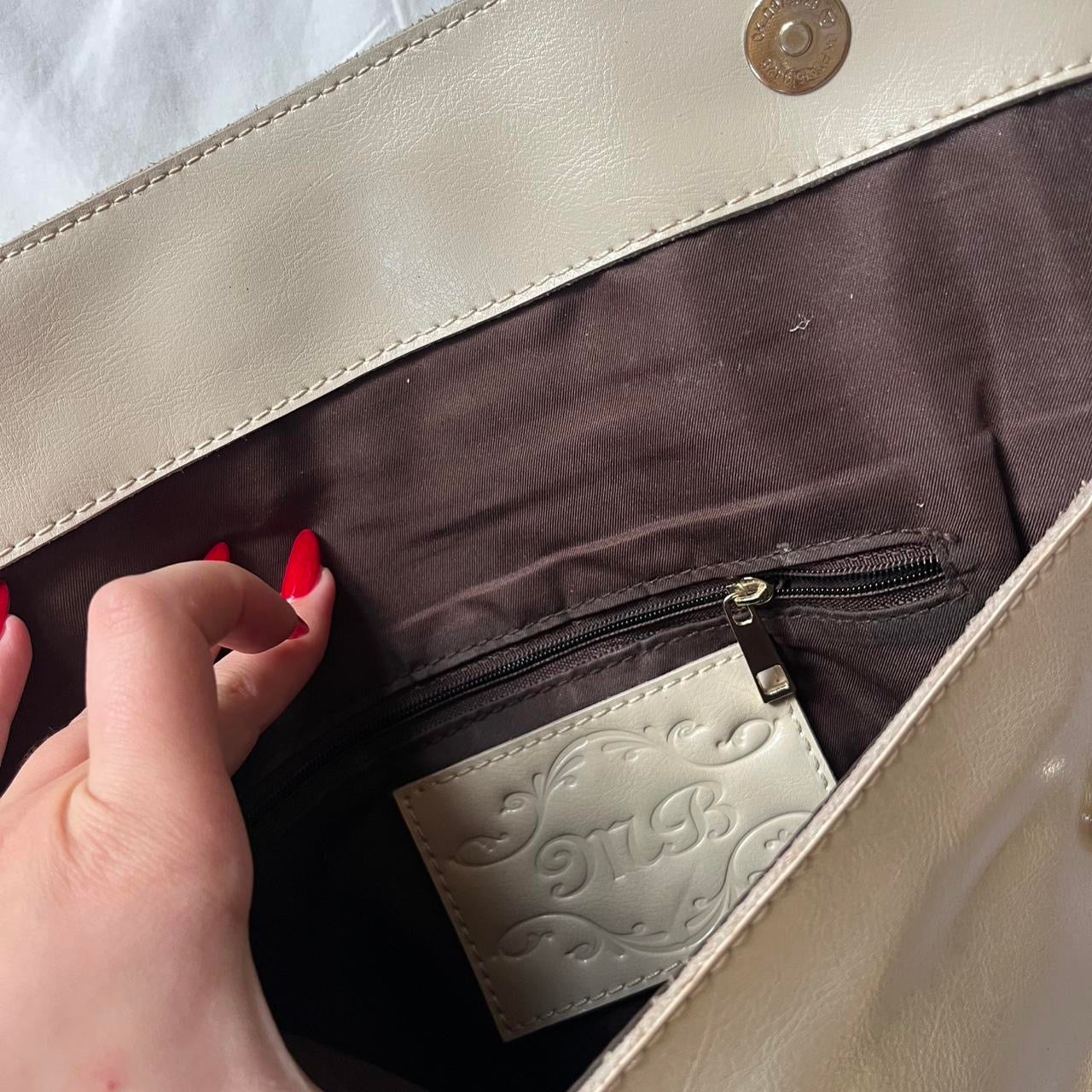 vintage moto style crossbody bag