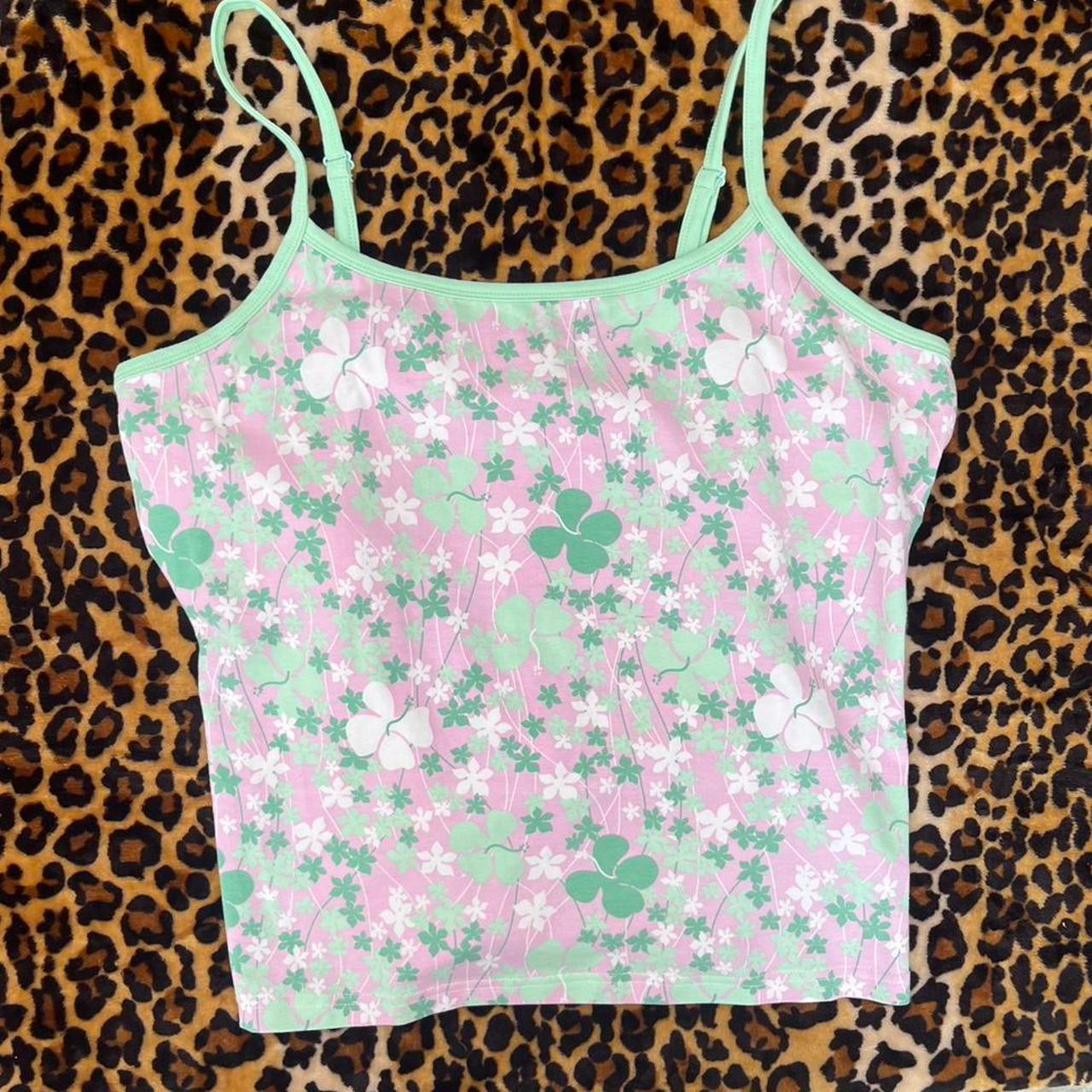 2000s fairycore matching cami underwear set