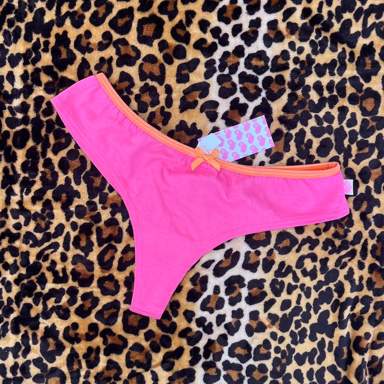 deadstock NWT pink cheeky undies y2k 2000s