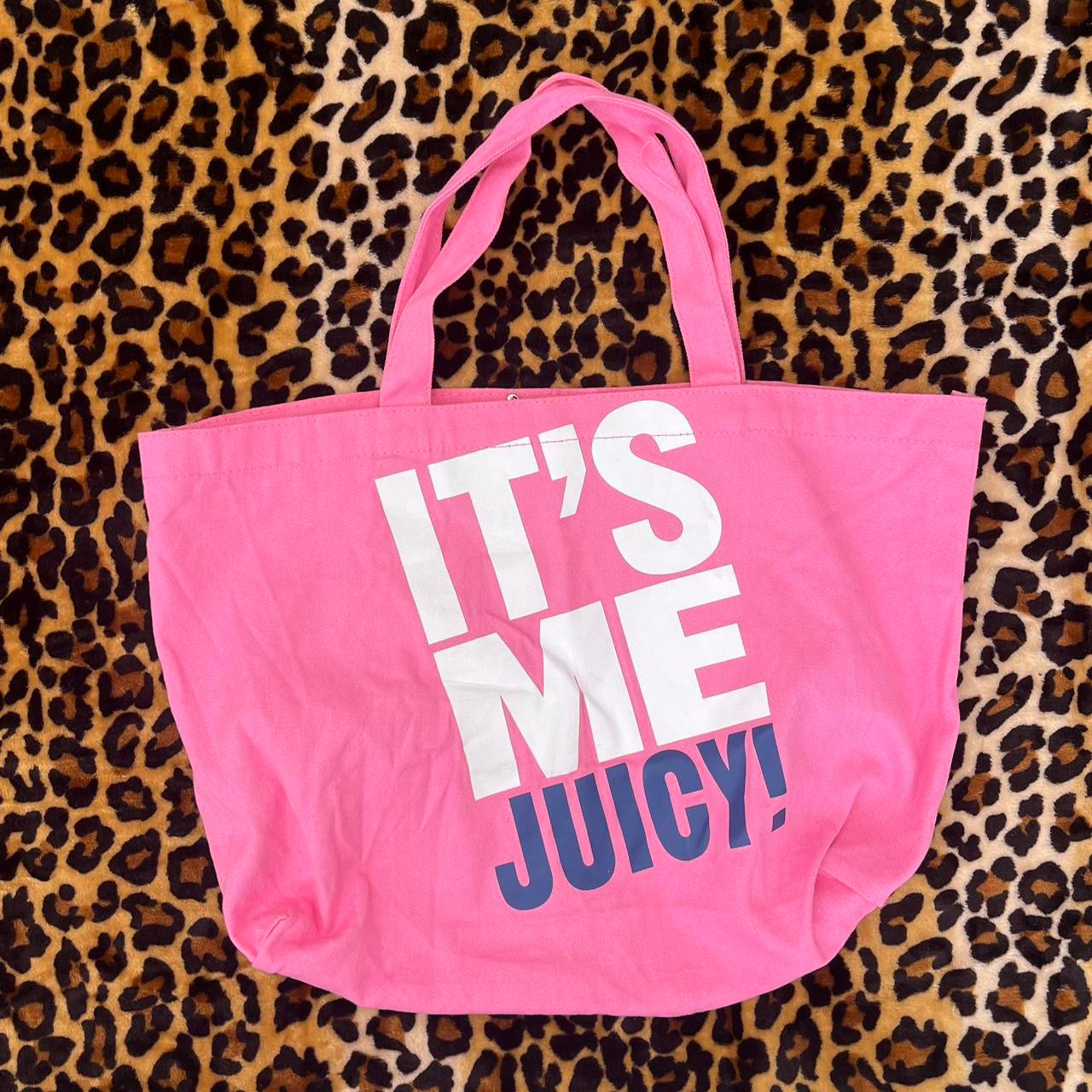 juicy couture y2k pink mini tote bag