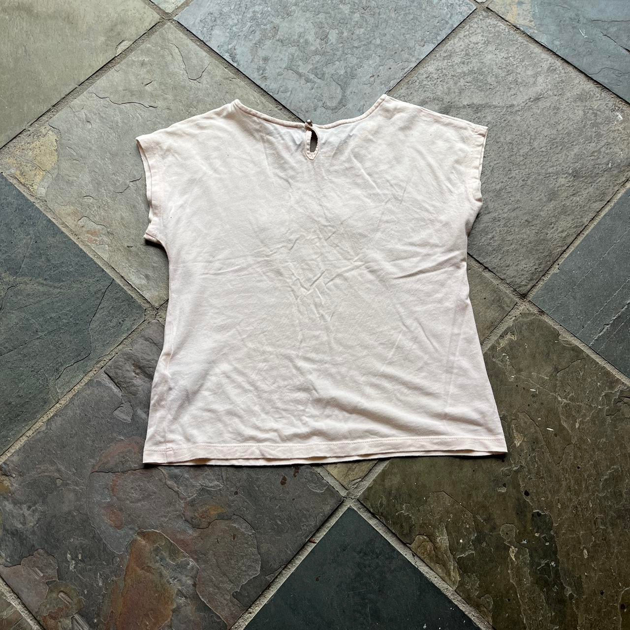 pastel pink chloe baby tee