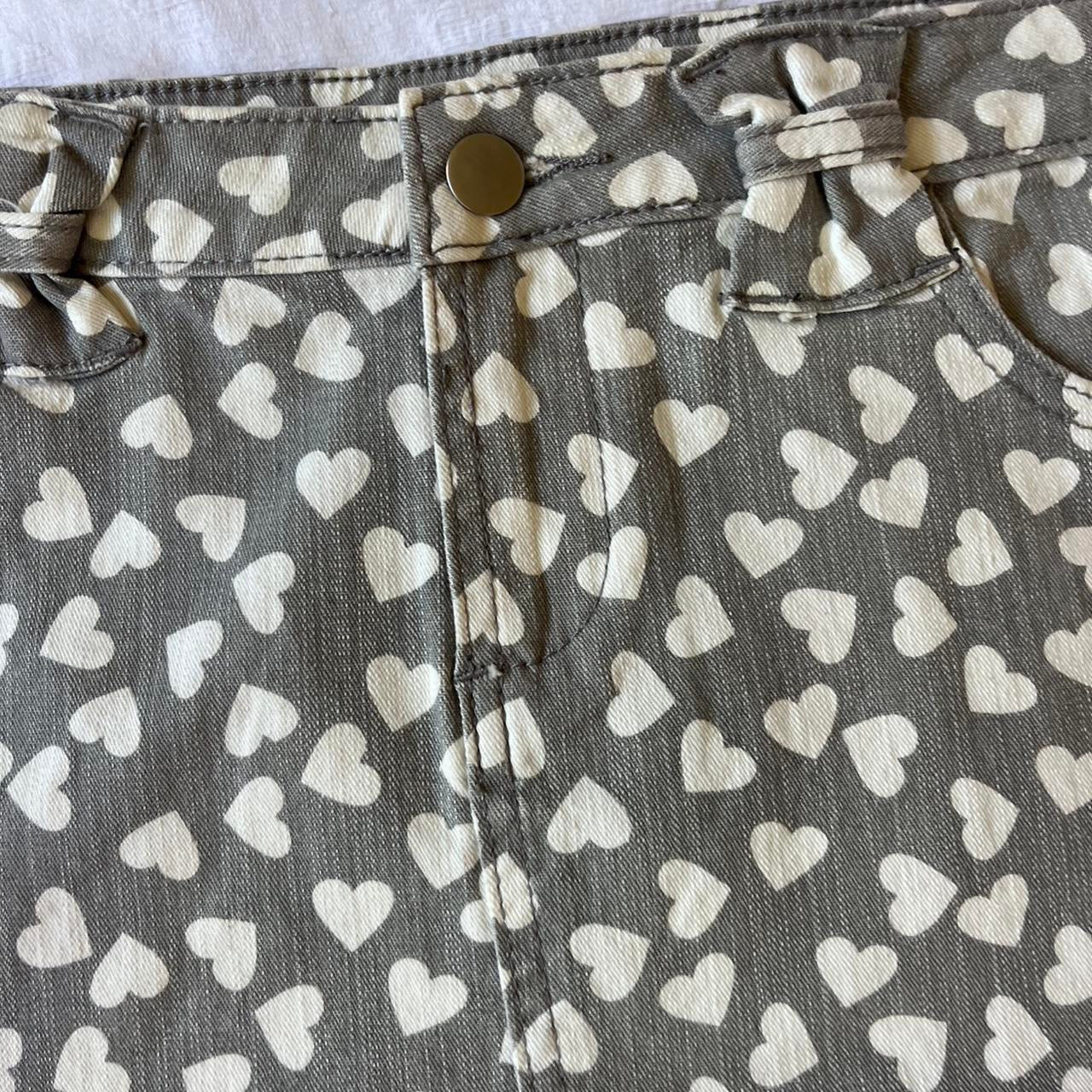2000s y2k ultra rare twilight licensed micro mini skirt with heart polka dot print