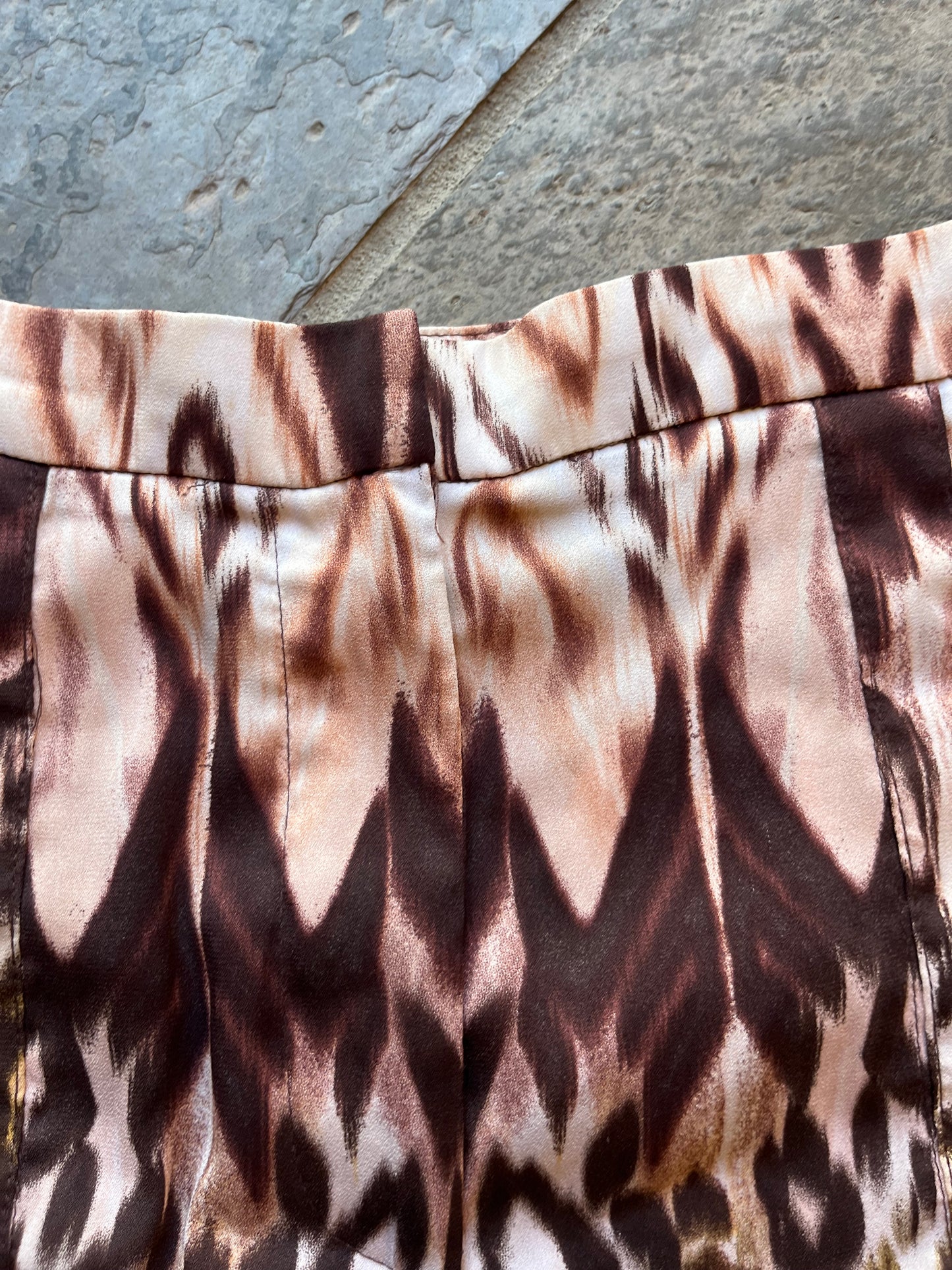 bebe animal print shorts