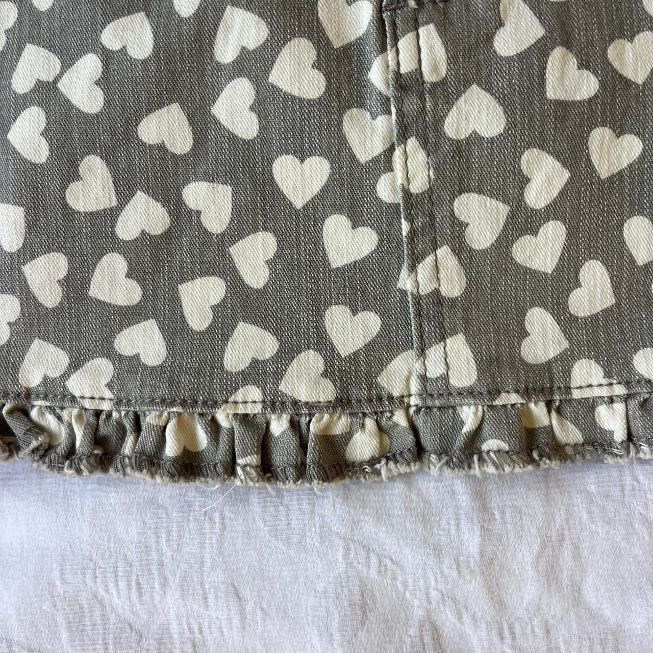 2000s y2k ultra rare twilight licensed micro mini skirt with heart polka dot print