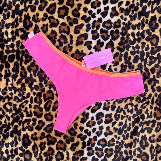 deadstock NWT pink cheeky undies y2k 2000s