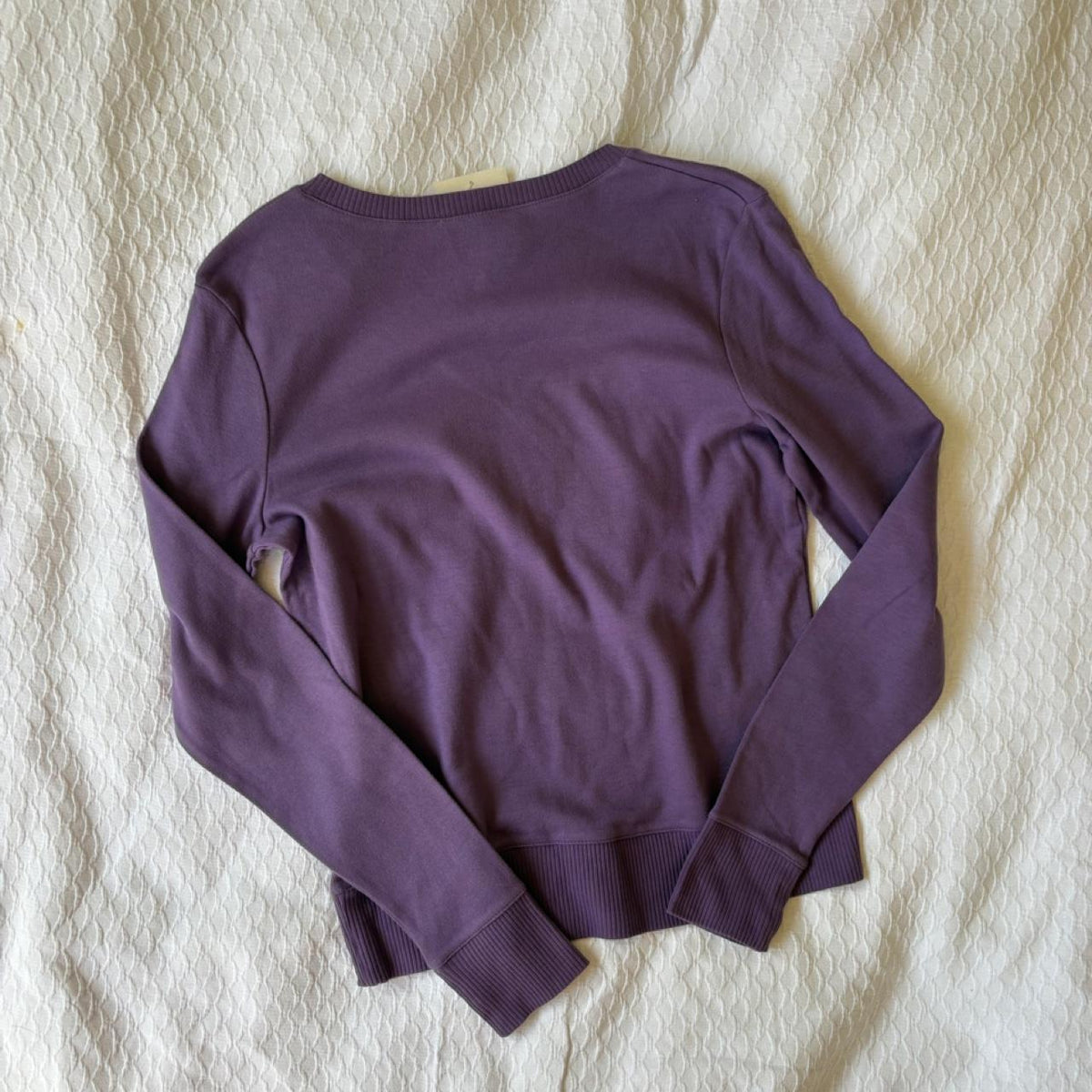 deadstock NWT 2000s y2k purple sweater