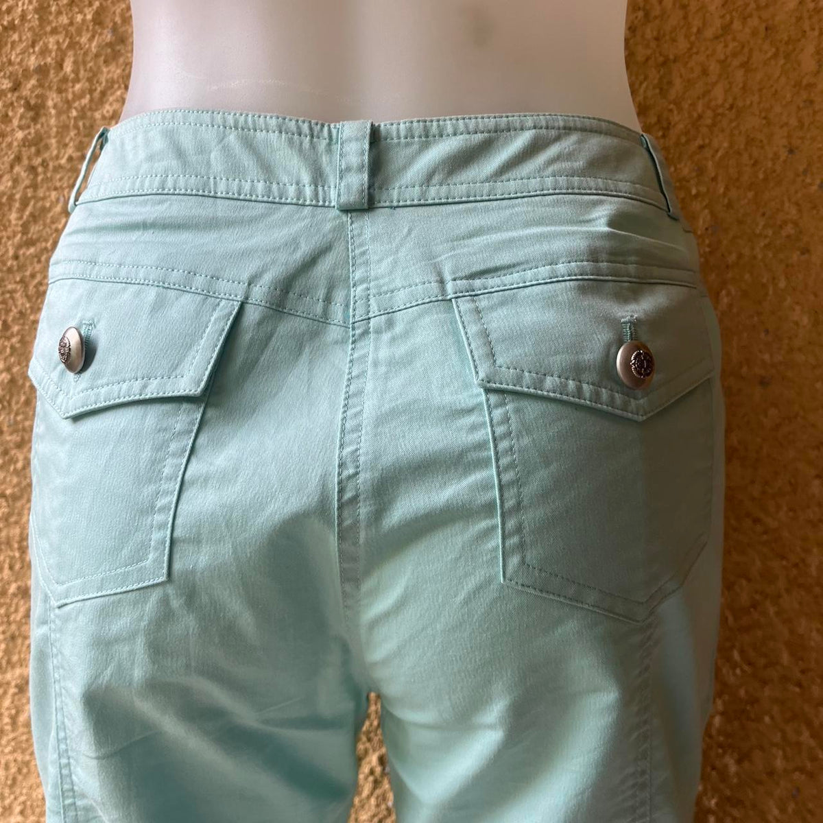 vintage 2000s y2k aqua blue pants