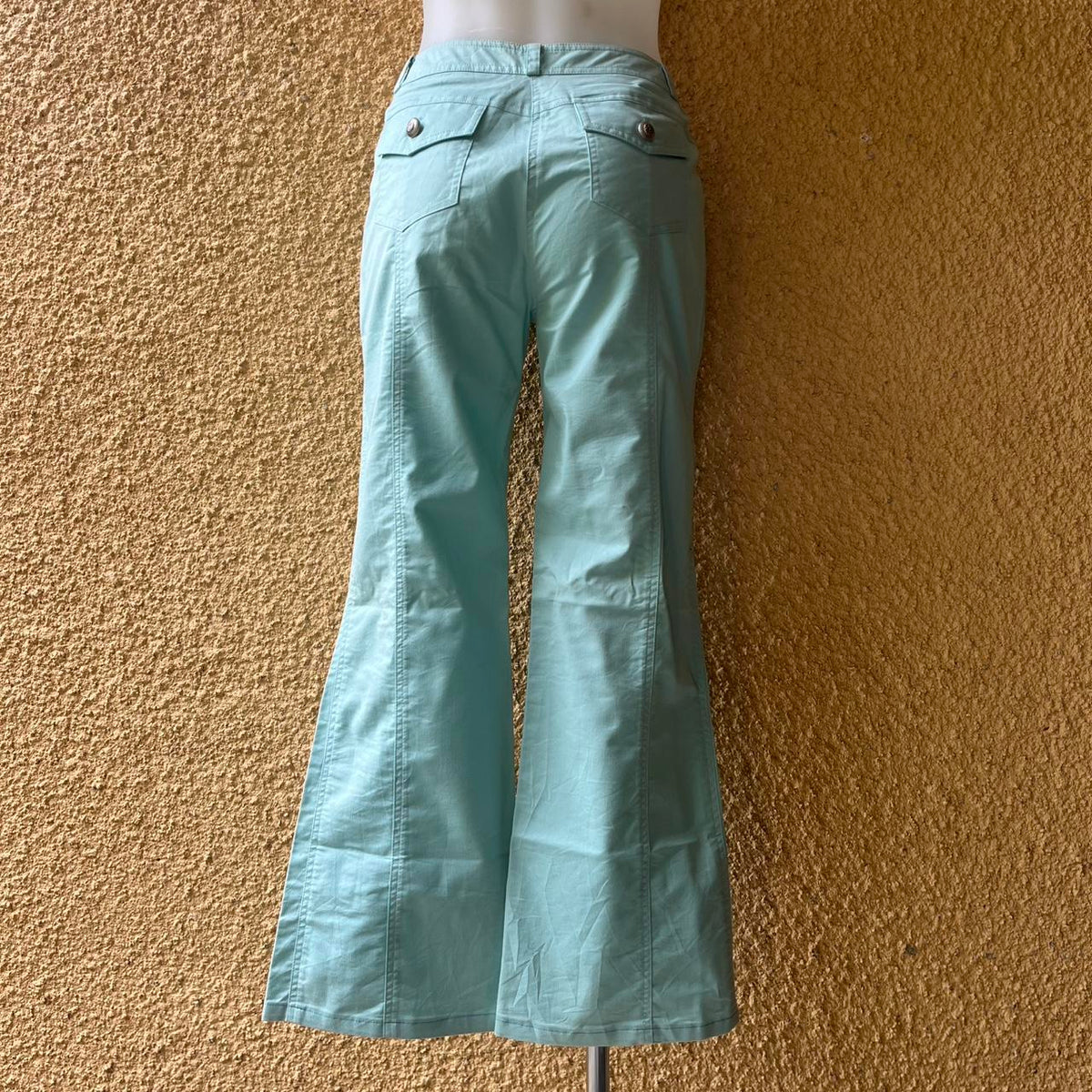 vintage 2000s y2k aqua blue pants