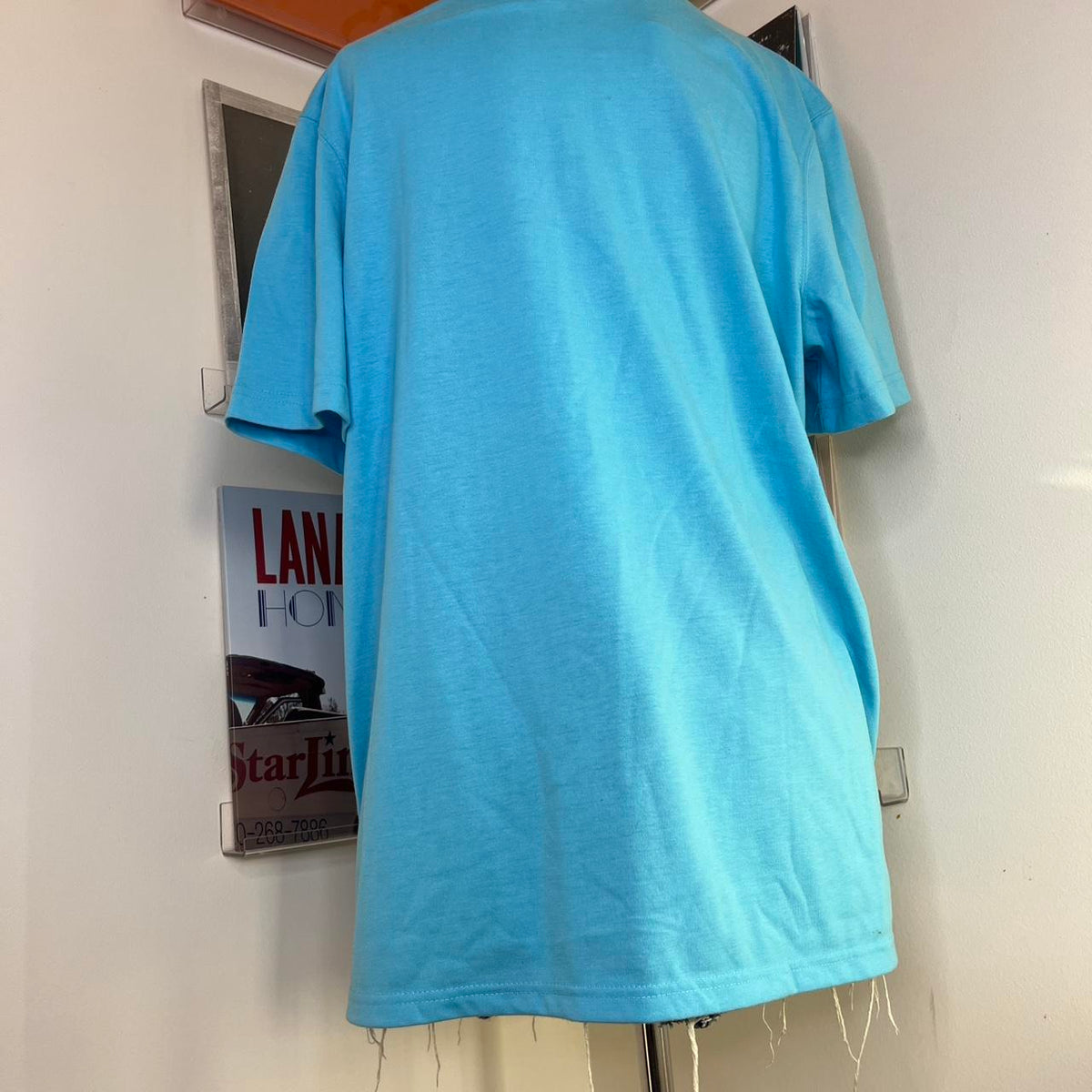 deadstock NWT basic blue tshirt