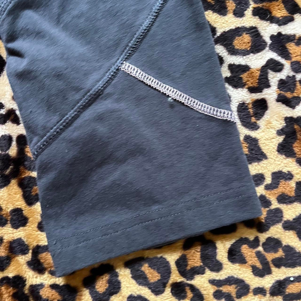 deadstock NWT 2000s y2k grey capri yoga leggings