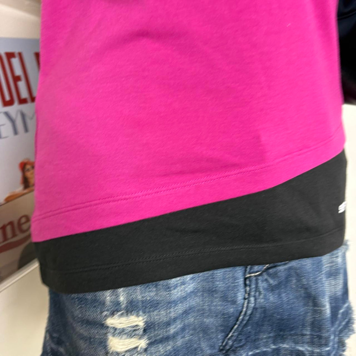 deadstock NWT 2000s y2k activewear pink tee