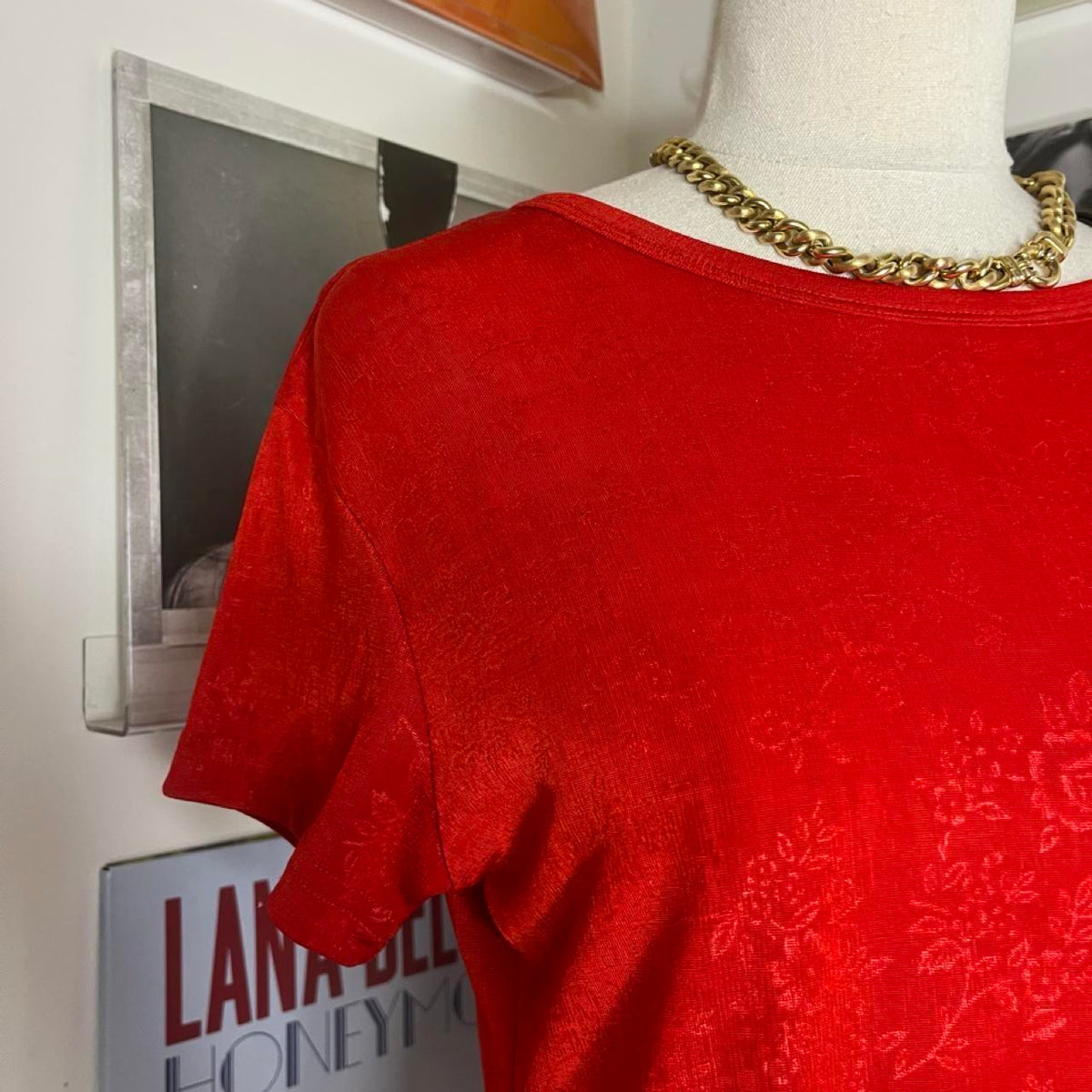 deadstock NWOT vintage 90s red top
