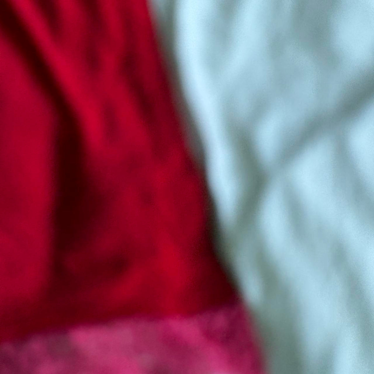 vintage 2000s y2k red pink slip lingerie dress